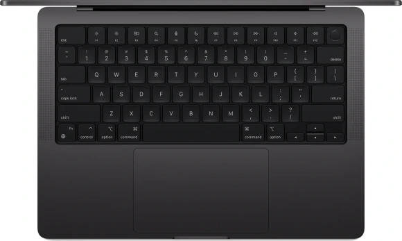 Ноутбук Apple MacBook Pro A3401 M4 Pro 12 core 24Gb SSD512Gb/16 core GPU 14.2" Liquid Retina XDR (3024x1964) macOS black WiFi BT Cam (MX2H3LL/A) Ноутбук Apple MacBook Pro A3401 M4 Pro 12 core 24Gb SSD512Gb/16 core GPU 14.2" Liquid Retina XDR (3024x1964) macOS black WiFi BT Cam (MX2H3LL/A)