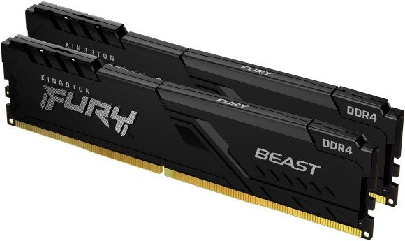 Память DDR4 2x16Gb 3200MHz Kingston KF432C16BB1K2/32 Fury Beast RTL Gaming PC4-25600 CL16 DIMM 288-pin 1.35В dual rank с радиатором Ret Память DDR4 2x16Gb 3200MHz Kingston KF432C16BB1K2/32 Fury Beast RTL Gaming PC4-25600 CL16 DIMM 288-pin 1.35В dual rank с радиатором Ret