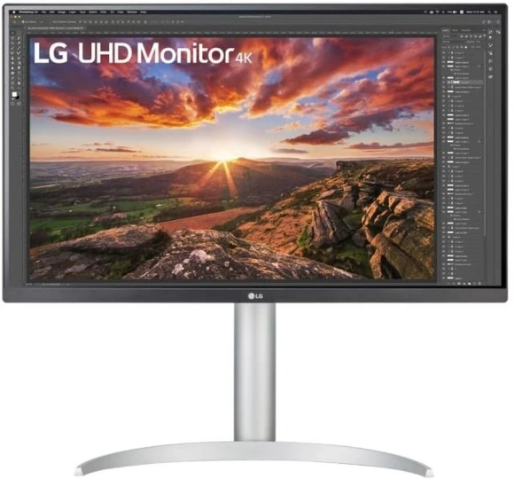 Монитор LG 27" UltraFine 27UP850K-W черный IPS LED 16:9 HDMI M/M матовая HAS 1200:1 400cd 178гр/178гр 3840x2160 60Hz FreeSync DP 4K USB 5.9кг Монитор LG 27" UltraFine 27UP850K-W черный IPS LED 16:9 HDMI M/M матовая HAS 1200:1 400cd 178гр/178гр 3840x2160 60Hz FreeSync DP 4K USB 5.9кг