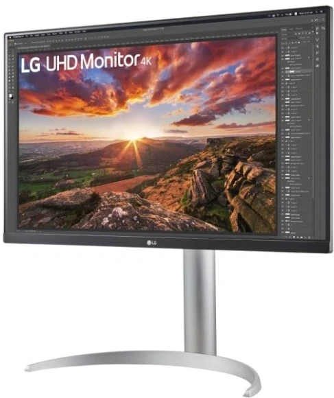 Монитор LG 27" UltraFine 27UP850K-W черный IPS LED 16:9 HDMI M/M матовая HAS 1200:1 400cd 178гр/178гр 3840x2160 60Hz FreeSync DP 4K USB 5.9кг Монитор LG 27" UltraFine 27UP850K-W черный IPS LED 16:9 HDMI M/M матовая HAS 1200:1 400cd 178гр/178гр 3840x2160 60Hz FreeSync DP 4K USB 5.9кг