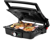 Электрогриль Kitfort КТ-1656 2000Вт черный/серебристый Электрогриль Kitfort КТ-1656 2000Вт черный/серебристый