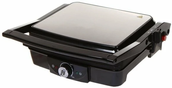 Электрогриль Kitfort КТ-1656 2000Вт черный/серебристый Электрогриль Kitfort КТ-1656 2000Вт черный/серебристый