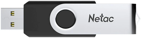 Флеш Диск Netac 64GB U505 NT03U505N-064G-20BK USB2.0 черный/серебристый Флеш Диск Netac 64GB U505 NT03U505N-064G-20BK USB2.0 черный/серебристый