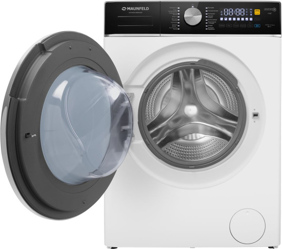 Стиральная машина Maunfeld MFWM148WH03 класс: A+++ загр.фронтальная макс.:8кг белый инвертор Стиральная машина Maunfeld MFWM148WH03 класс: A+++ загр.фронтальная макс.:8кг белый инвертор