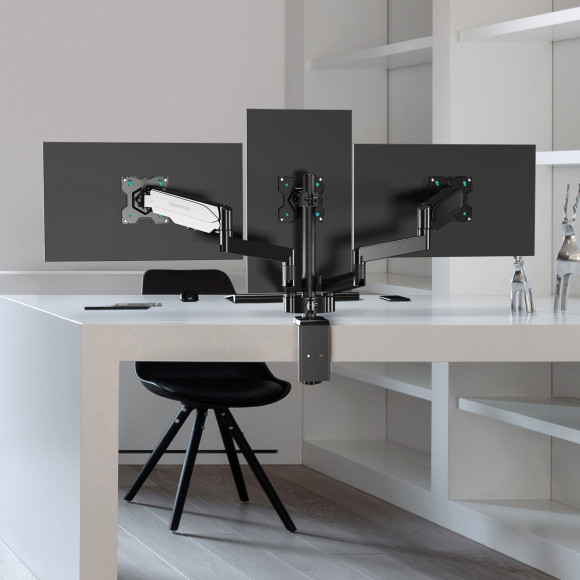 Кронштейн для мониторов Onkron G280 черный 13"-32" макс.24кг настольный поворот и наклон верт.перемещ. Кронштейн для мониторов Onkron G280 черный 13"-32" макс.24кг настольный поворот и наклон верт.перемещ.