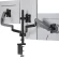 Кронштейн для мониторов Onkron G280 черный 13"-32" макс.24кг настольный поворот и наклон верт.перемещ.