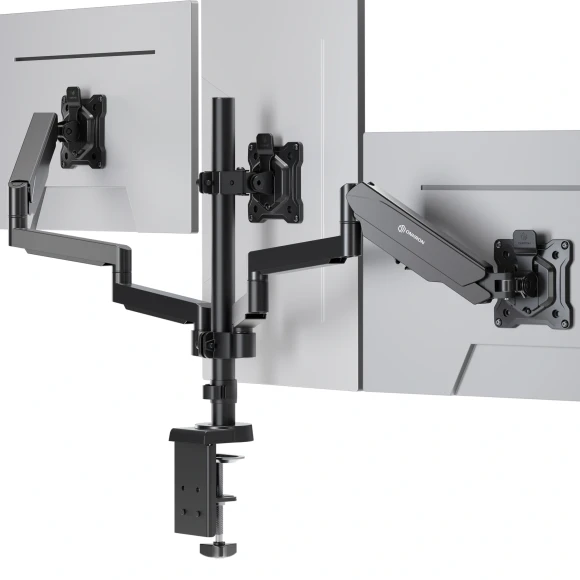 Кронштейн для мониторов Onkron G280 черный 13"-32" макс.24кг настольный поворот и наклон верт.перемещ.