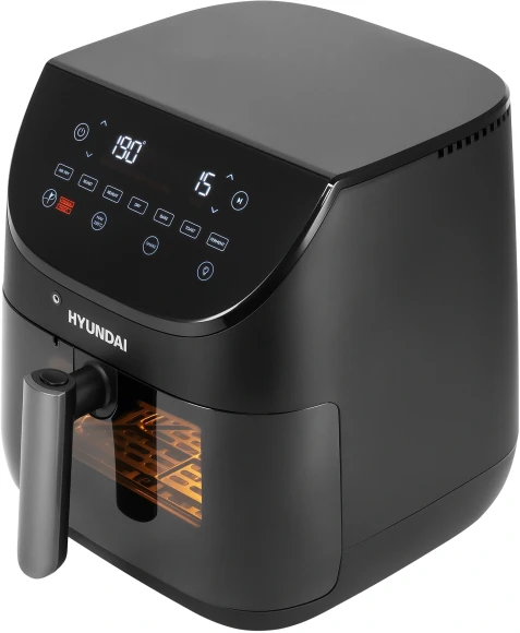 Аэрогриль Hyundai HYF-9090 1700Вт черный/черный Аэрогриль Hyundai HYF-9090 1700Вт черный/черный