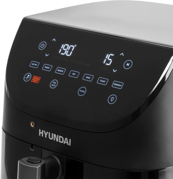 Аэрогриль Hyundai HYF-9090 1700Вт черный/черный Аэрогриль Hyundai HYF-9090 1700Вт черный/черный