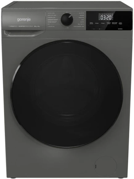 Стиральная машина Gorenje W2D2A164ADSS/C класс: A загр.фронтальная макс.:10кг (с сушкой) серый инвертер