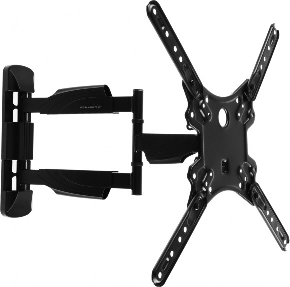 Кронштейн для телевизора Ultramounts UM871 черный 23"-55" макс.35кг настенный поворотно-выдвижной и наклонный Кронштейн для телевизора Ultramounts UM871 черный 23"-55" макс.35кг настенный поворотно-выдвижной и наклонный