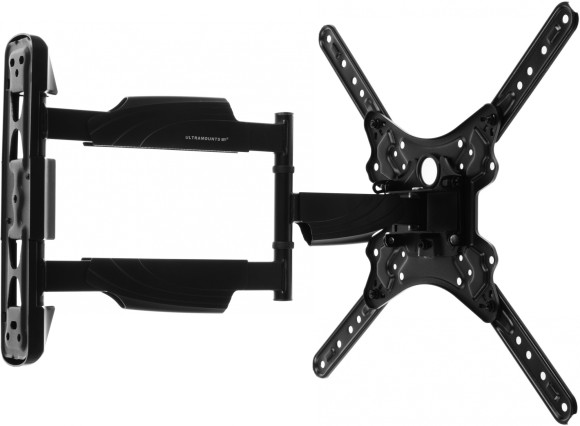 Кронштейн для телевизора Ultramounts UM871 черный 23"-55" макс.35кг настенный поворотно-выдвижной и наклонный Кронштейн для телевизора Ultramounts UM871 черный 23"-55" макс.35кг настенный поворотно-выдвижной и наклонный