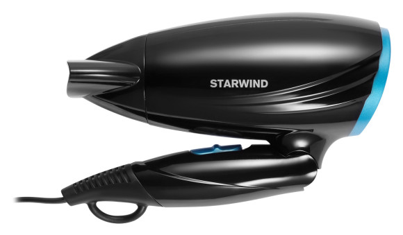 Фен Starwind SHD 7066 1600Вт черный/синий Фен Starwind SHD 7066 1600Вт черный/синий