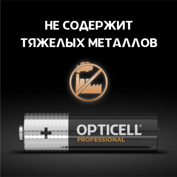 Батарея Opticell Professional LR6 AA (4шт) блистер Батарея Opticell Professional LR6 AA (4шт) блистер
