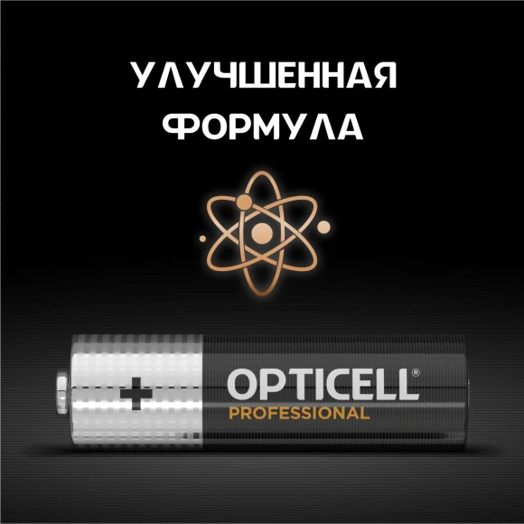 Батарея Opticell Professional LR6 AA (4шт) блистер Батарея Opticell Professional LR6 AA (4шт) блистер