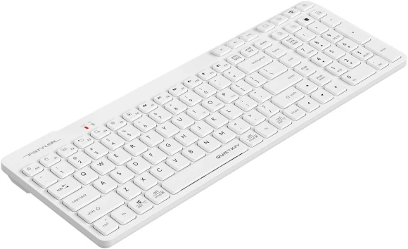 Клавиатура A4Tech FBK27C AS белый USB беспроводная BT/Radio slim Multimedia
