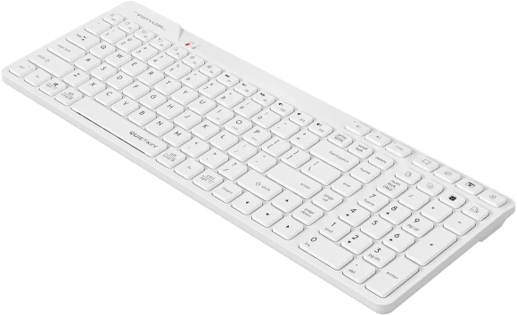 Клавиатура A4Tech FBK27C AS белый USB беспроводная BT/Radio slim Multimedia
