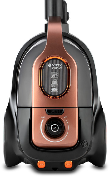 Пылесос Vitek VT-8117 BK 2200Вт черный/медный Пылесос Vitek VT-8117 BK 2200Вт черный/медный