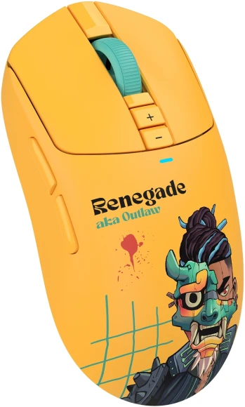 Мышь A4Tech Bloody R72 Ultra желтый оптическая 20000dpi беспров. USB-C 6but