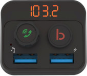 Автомобильный FM-модулятор Ritmix FMT-B100 черный MicroSD BT USB (80000554) Автомобильный FM-модулятор Ritmix FMT-B100 черный MicroSD BT USB (80000554)