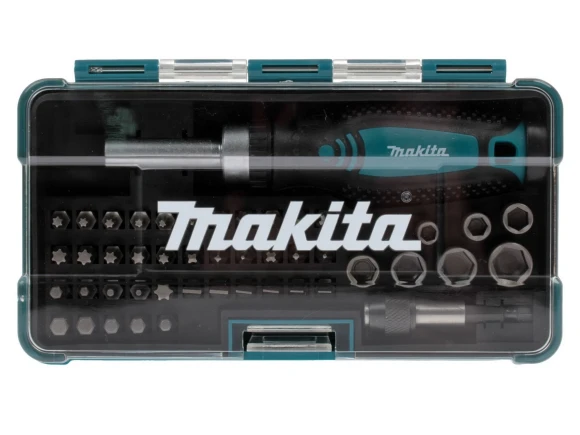 Отвертка Makita B-36170 в компл.:47 предметов жесткий кейс
