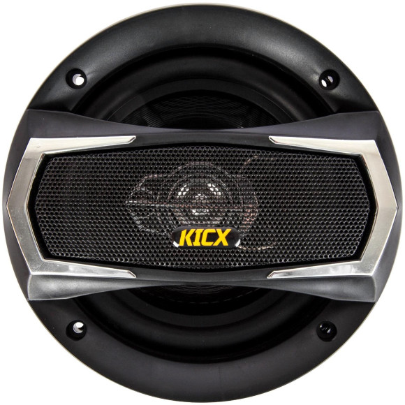 Колонки автомобильные Kicx JM-165 130Вт 89дБ 4Ом 16.5см (6 1/2дюйм) (ком.:2кол.) коаксиальные трехполосные Колонки автомобильные Kicx JM-165 130Вт 89дБ 4Ом 16.5см (6 1/2дюйм) (ком.:2кол.) коаксиальные трехполосные