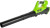Воздуходувка Greenworks G40ABK4 пит.:от аккум. зеленый/черный