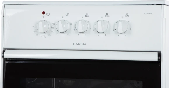 Плита Электрическая Darina 1B EC 331 606 W белый/черный стеклокерамика (без крышки) Плита Электрическая Darina 1B EC 331 606 W белый/черный стеклокерамика (без крышки)