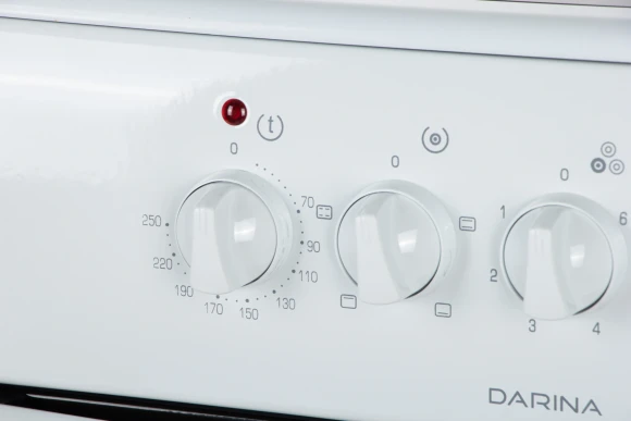 Плита Электрическая Darina 1B EC 331 606 W белый/черный стеклокерамика (без крышки) Плита Электрическая Darina 1B EC 331 606 W белый/черный стеклокерамика (без крышки)