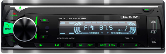 Автомагнитола Prology CMX-175 1DIN 4x55Вт v4.2 ПДУ (PRCMX175)