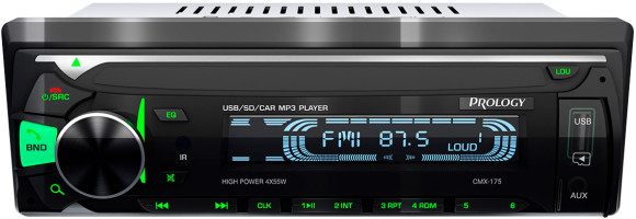 Автомагнитола Prology CMX-175 1DIN 4x55Вт v4.2 ПДУ (PRCMX175) Автомагнитола Prology CMX-175 1DIN 4x55Вт v4.2 ПДУ (PRCMX175)