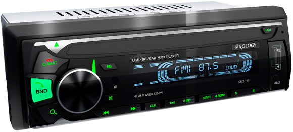 Автомагнитола Prology CMX-175 1DIN 4x55Вт v4.2 ПДУ (PRCMX175) Автомагнитола Prology CMX-175 1DIN 4x55Вт v4.2 ПДУ (PRCMX175)