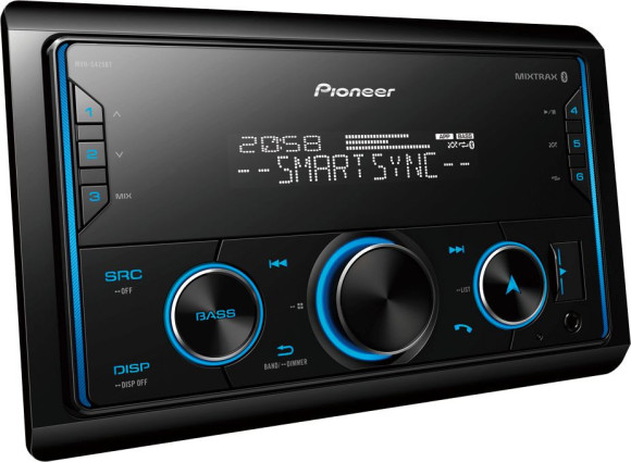 Автомагнитола Pioneer MVH-S425BT 2DIN 4x50Вт ПДУ RDS Автомагнитола Pioneer MVH-S425BT 2DIN 4x50Вт ПДУ RDS