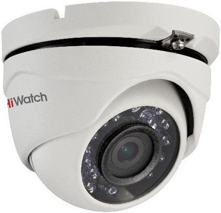 Камера видеонаблюдения аналоговая HiWatch Ecoline HDC-T020-P(B)(2.8MM) 2.8-2.8мм HD-TVI цв. корп.:белый