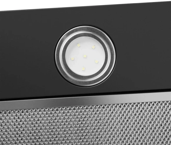 Вытяжка встраиваемая Maunfeld THAMES 601PM черный управление: кнопочное (1 мотор)