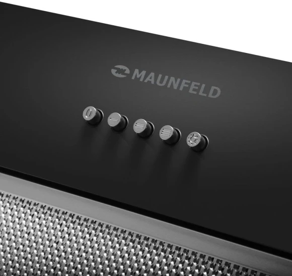 Вытяжка встраиваемая Maunfeld THAMES 601PM черный управление: кнопочное (1 мотор)