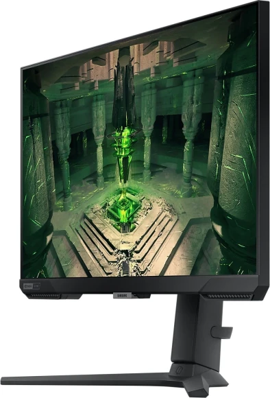 Монитор Samsung 27" Odyssey G4 S27BG400EI черный IPS LED 16:9 HDMI полуматовая HAS Piv 400cd 178гр/178гр 1920x1080 240Hz G-Sync FreeSync Premium DP FHD 5.3кг