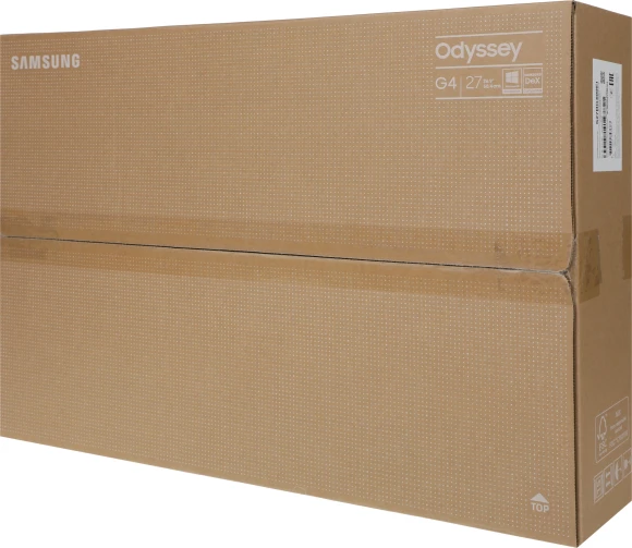 Монитор Samsung 27" Odyssey G4 S27BG400EI черный IPS LED 16:9 HDMI полуматовая HAS Piv 400cd 178гр/178гр 1920x1080 240Hz G-Sync FreeSync Premium DP FHD 5.3кг