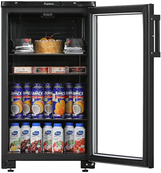 Холодильная витрина Бирюса Б-L102 1-нокамерн. черный