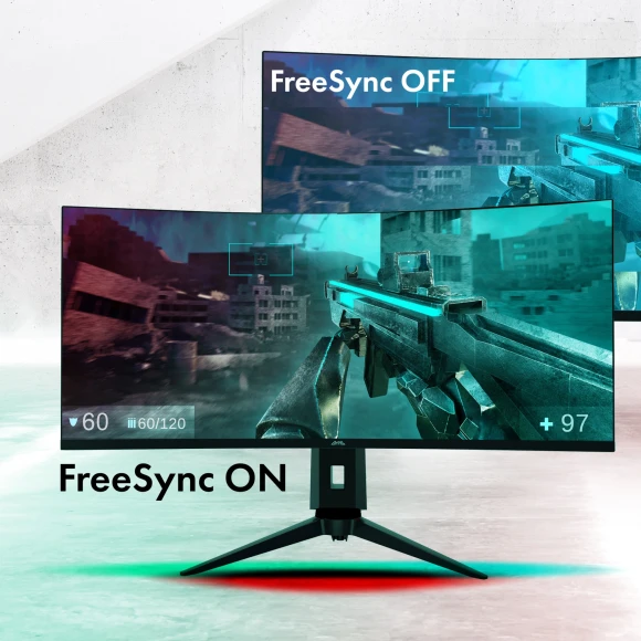 Монитор GMNG 34" Gaming GM-34C11W черный VA LED 2ms 21:9 HDMI M/M матовая HAS Piv 4000:1 300cd 178гр/178гр 3440x1440 165Hz G-Sync FreeSync DP 2K 8.57кг Монитор GMNG 34" Gaming GM-34C11W черный VA LED 2ms 21:9 HDMI M/M матовая HAS Piv 4000:1 300cd 178гр/178гр 3440x1440 165Hz G-Sync FreeSync DP 2K 8.57кг