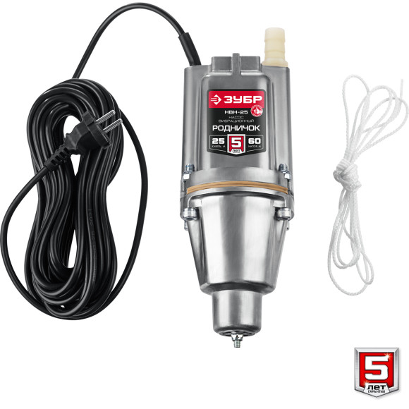 Насос садовый Зубр Родничок-Н НВН-25 240Вт 1200л/час вибрационный