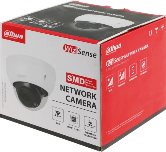 Камера видеонаблюдения IP Dahua DH-IPC-HDBW2441RP-ZS 2.7-13.5мм цв. корп.:белый