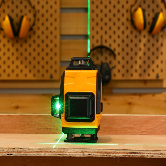 Уровень лазер. Deko DKLL16 & tripod 1 m 2кл.лаз. 520нм цв.луч. зеленый 16луч. (065-0233) Уровень лазер. Deko DKLL16 & tripod 1 m 2кл.лаз. 520нм цв.луч. зеленый 16луч. (065-0233)