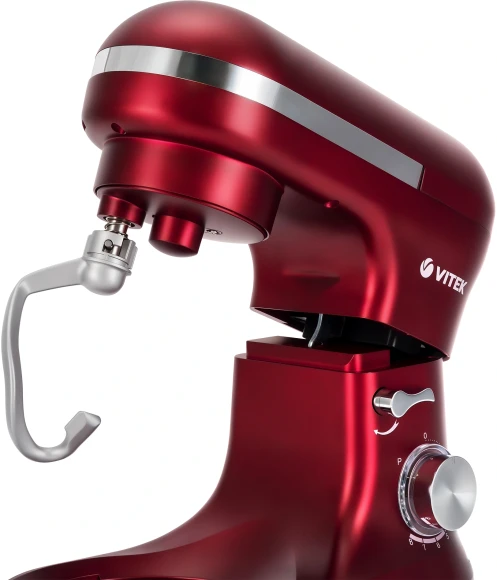 Миксер планетарный Vitek VT-PM0111 1500Вт вишневый
