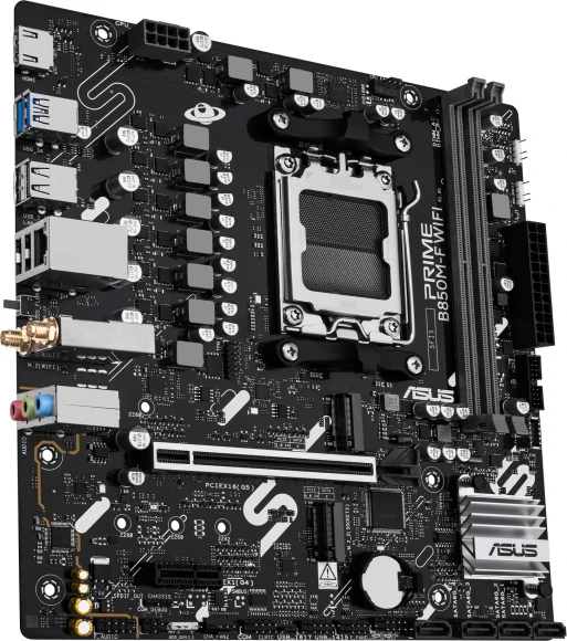 Материнская плата Asus PRIME B850M-F WIFI Socket AM5 AMD B850 2xDDR5 mATX AC`97 8ch(7.1) GbLAN RAID+VGA+HDMI