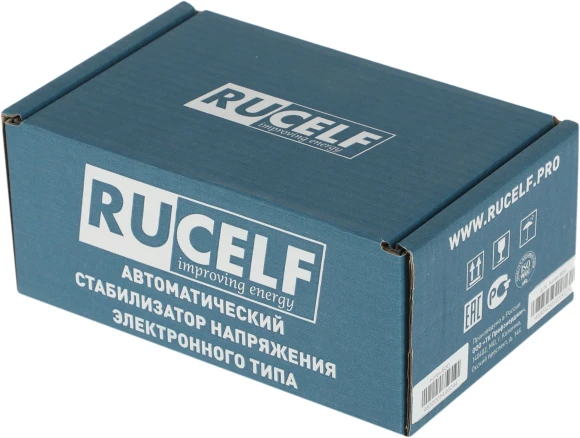 Стабилизатор напряжения Rucelf КОТЕЛ-600 0.6кВА однофазный белый