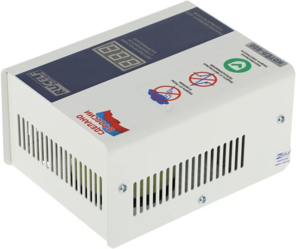 Стабилизатор напряжения Rucelf КОТЕЛ-600 0.6кВА однофазный белый