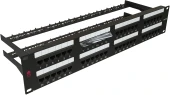 Патч-панель Sysmatrix PP 1901U.S485EU.M 19" 1U 48xRJ45 кат.5E