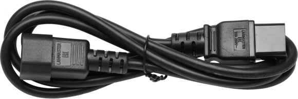 Шнур питания Lanmaster LAN-PP13/14-1.8-BK C13-С14 проводник.:3x0.75мм2 1.8м 220В 10А (упак.:1шт) черный