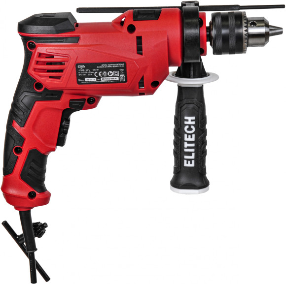 Дрель ударная Elitech ДУ 060РЭ (E2201.019.00) 650Вт ключевой реверс (E2201.019.00)